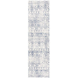 Oasis Ismail White Blue Rustic Rug