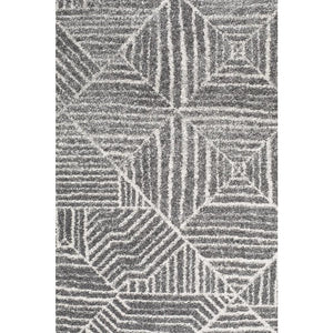 Oasis Kenza Contemporary Silver Round Rug