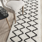 Saffron 11 White Runner Rug