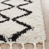 Saffron 11 White Runner Rug