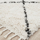 Saffron 22 White Rug