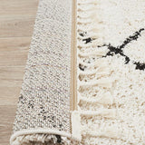 Saffron 22 White Rug