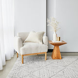 Serenade Shilo Silver Rug