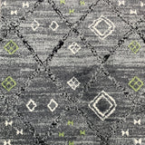 Seville Grey Green Hallway Runner 80CM Wide