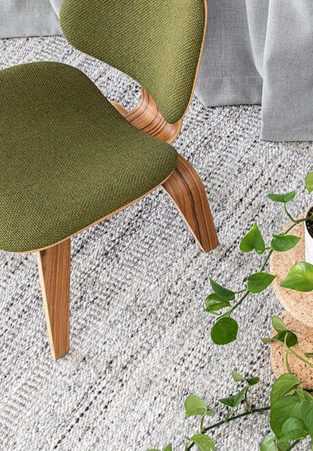 Home / Products / Bungalow Oyster Shell Wool Rug