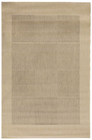 Suva Coffee Natural Flat Woven Rubber Backed Rug 22 721