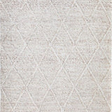 Diamond Beige Felted Wool Rug