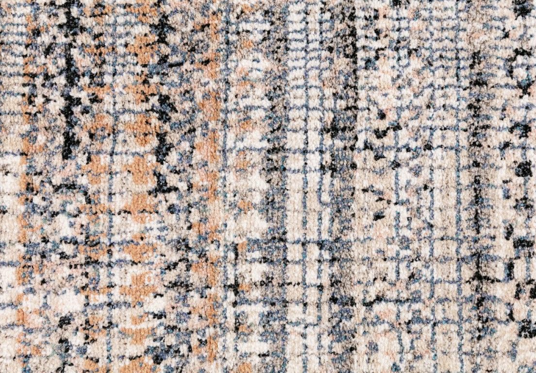 Cozy Ivory Dark Beige Rug 5436