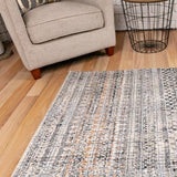 Cozy Ivory Dark Beige Rug 5436
