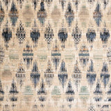 Cozy Blue Beige Rug 5439