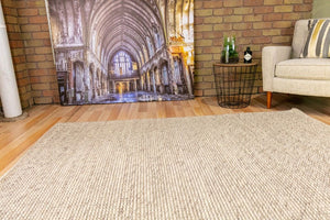 Sasha NZ Wool Blend Rug Light Grey