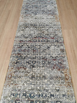 Traditional Hall Runner Agrabah Multi Coloured High Quality