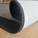Chino Silver Black 2530 Hall Runner Non-Slip 80cm Wide