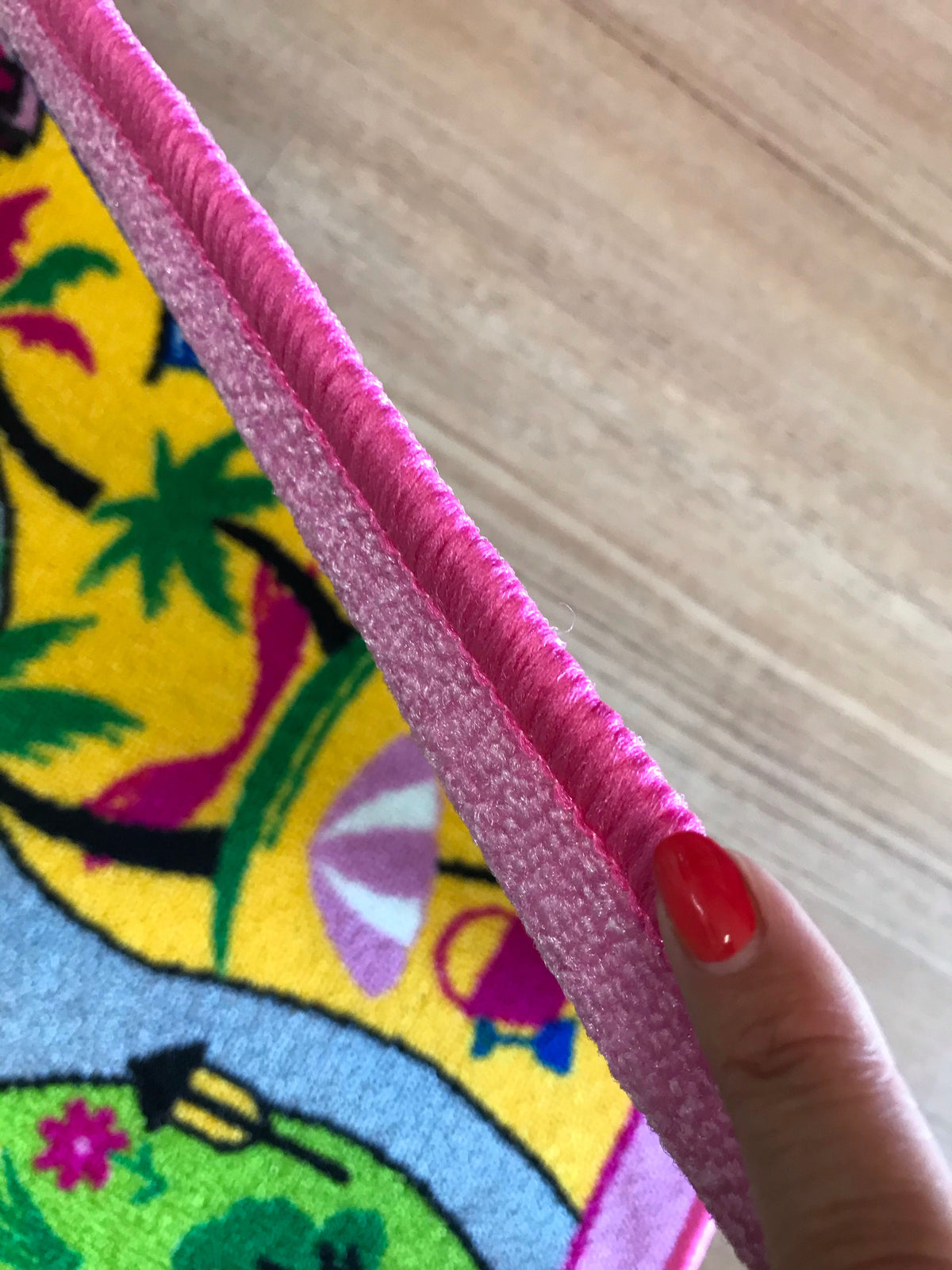 Pink Track Kids Playmat