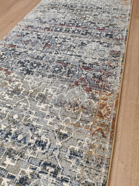 Traditional Hall Runner Agrabah Multi Coloured High Quality