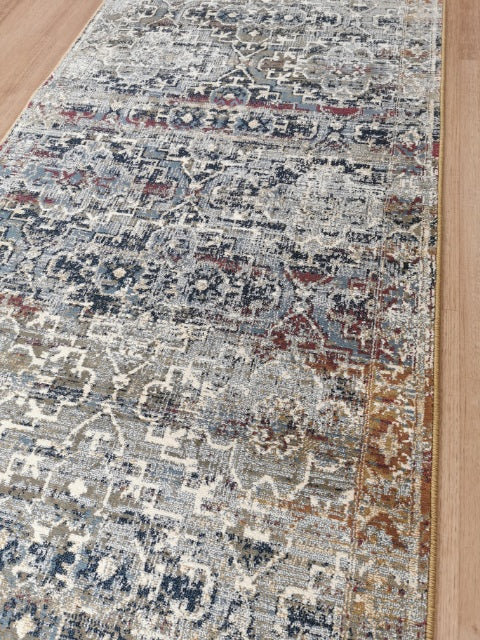 Traditional Hall Runner Agrabah Multi Coloured High Quality