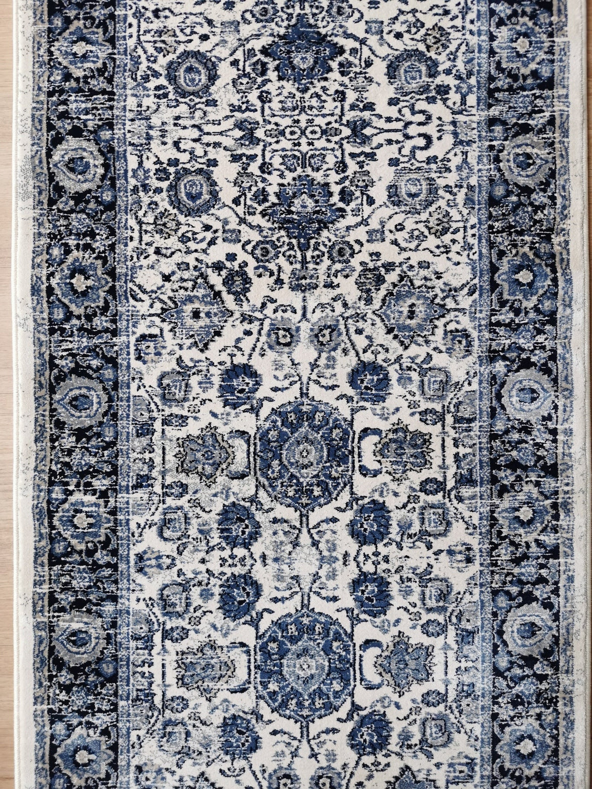 Traditional Hall Runner Verona Cream 9641 80CM Wide